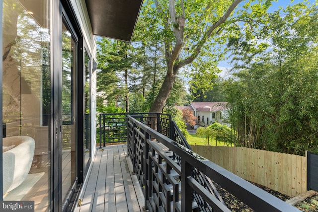 3819 NW Albemarle St NW, Washington, DC 20016 - balcony featuring stairway