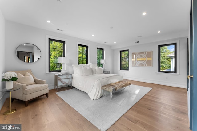 3819 NW Albemarle St NW, Washington, DC 20016 - bedroom with light wood finished floors and recessed lighting