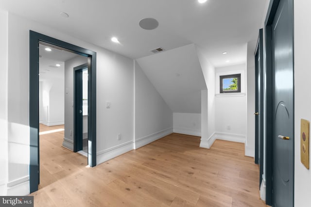 3819 NW Albemarle St NW, Washington, DC 20016 - additional living space with light wood-type flooring and recessed lighting