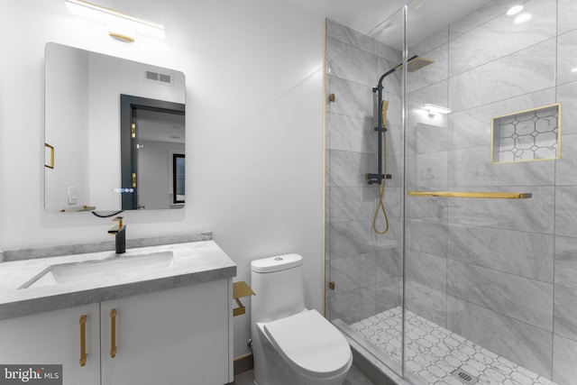 3819 NW Albemarle St NW, Washington, DC 20016 - bathroom with vanity and a stall shower