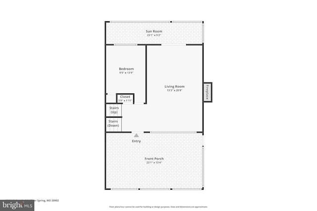 906 N Belgrade Rd, Silver Spring, MD 20902 - floor plan / room layout
