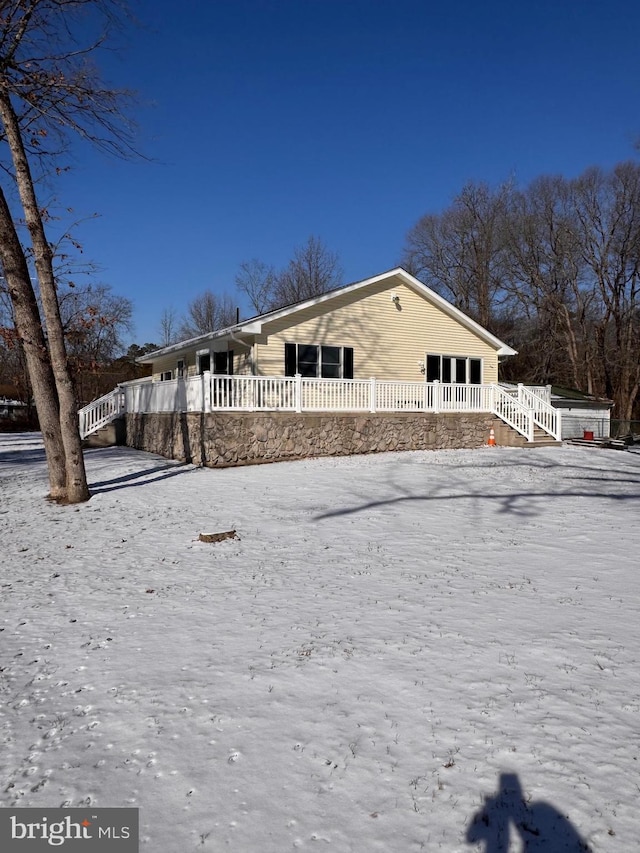 view of front of house