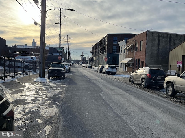 view of street