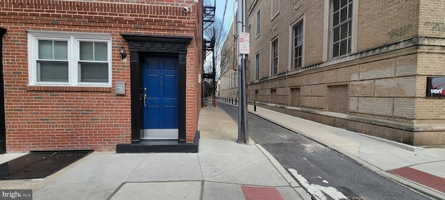 view of entrance to property