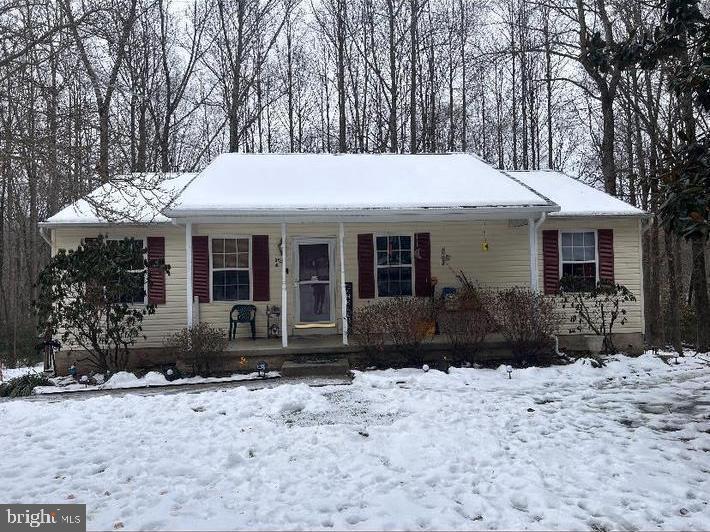 view of ranch-style house