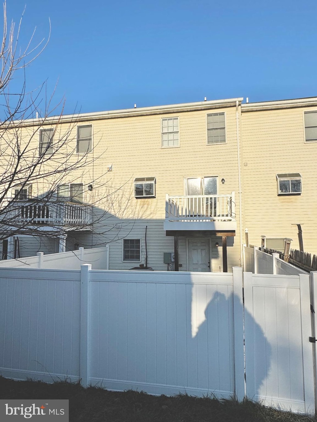 exterior space with a balcony