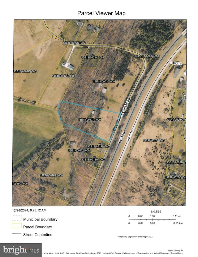 298 Middle Creek Rd, Fairfield PA, 17320 land for sale