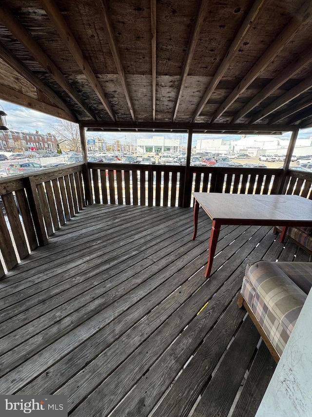 view of deck