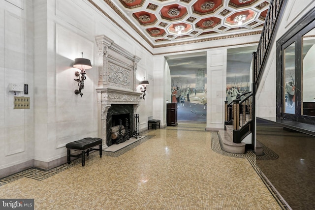 view of community lobby