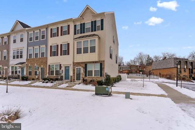 view of townhome / multi-family property