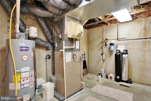 utilities with water heater