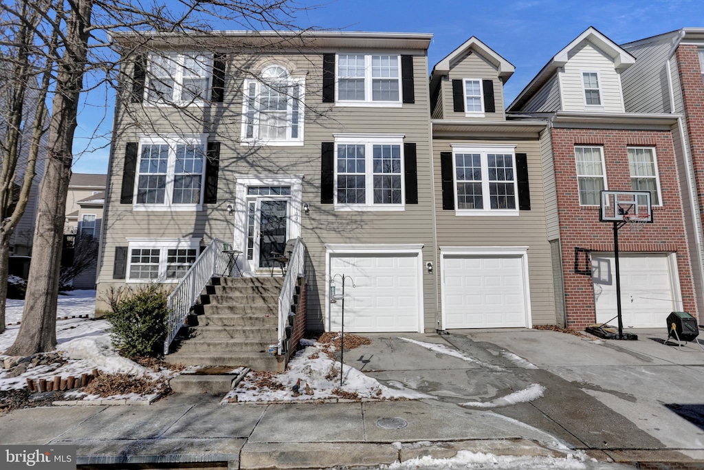 view of townhome / multi-family property