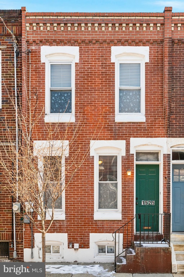 view of townhome / multi-family property