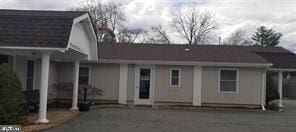 view of rear view of house