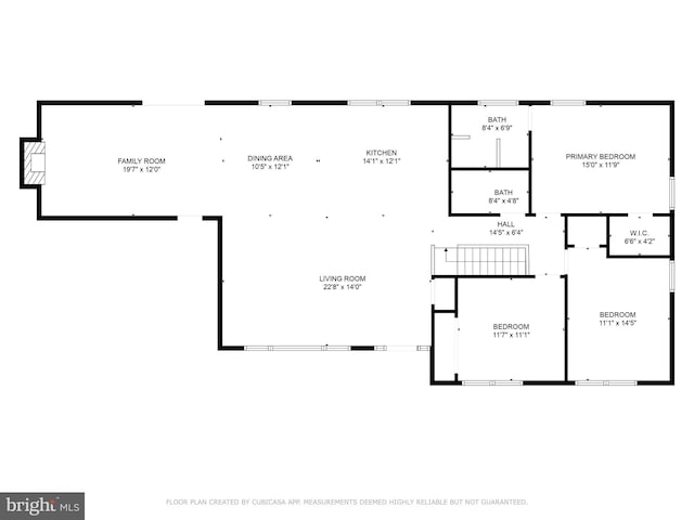 3300 Red Pine St, Falls Church, VA 22041 - floor plan