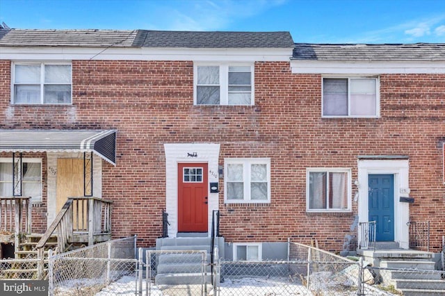 view of townhome / multi-family property