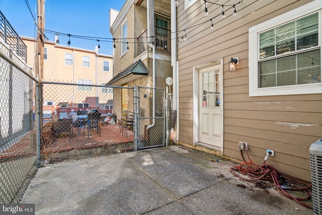 exterior space with a patio area