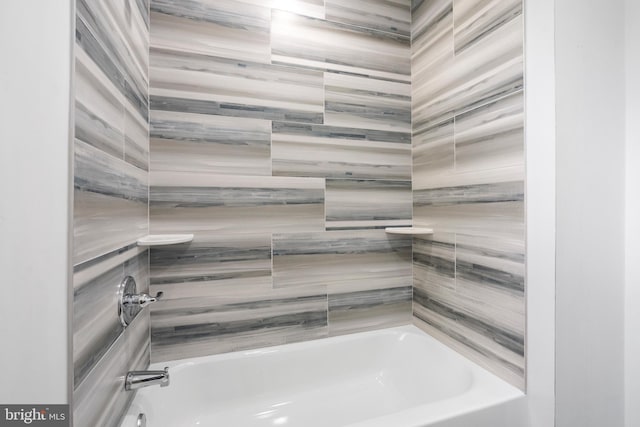 bathroom featuring shower / bathtub combination