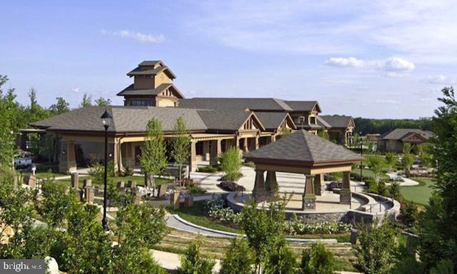 surrounding community featuring a gazebo