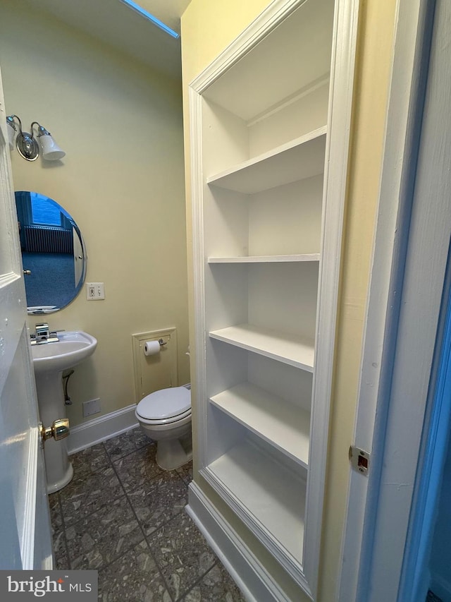 bathroom with toilet