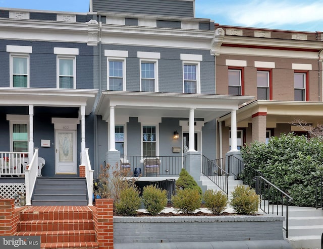 view of townhome / multi-family property