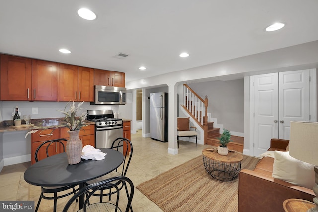 kitchen featuring stainless steel appliances