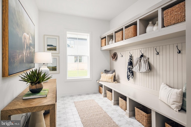 view of mudroom