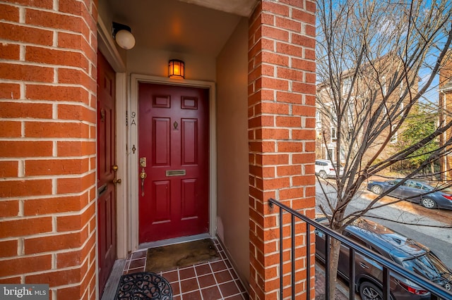 view of property entrance