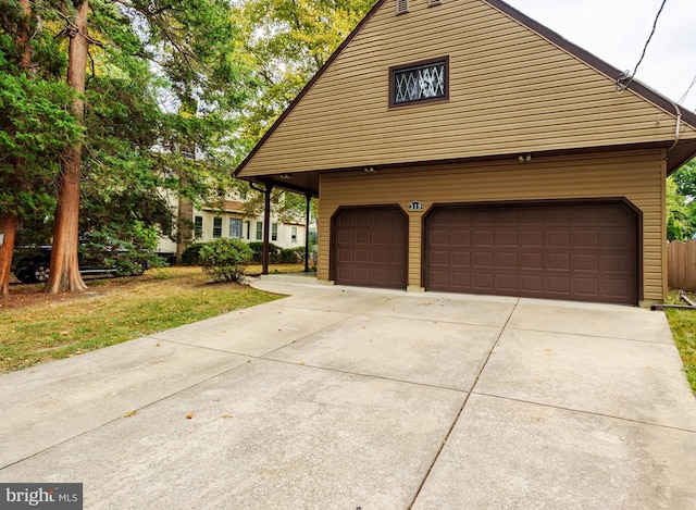 view of home's exterior