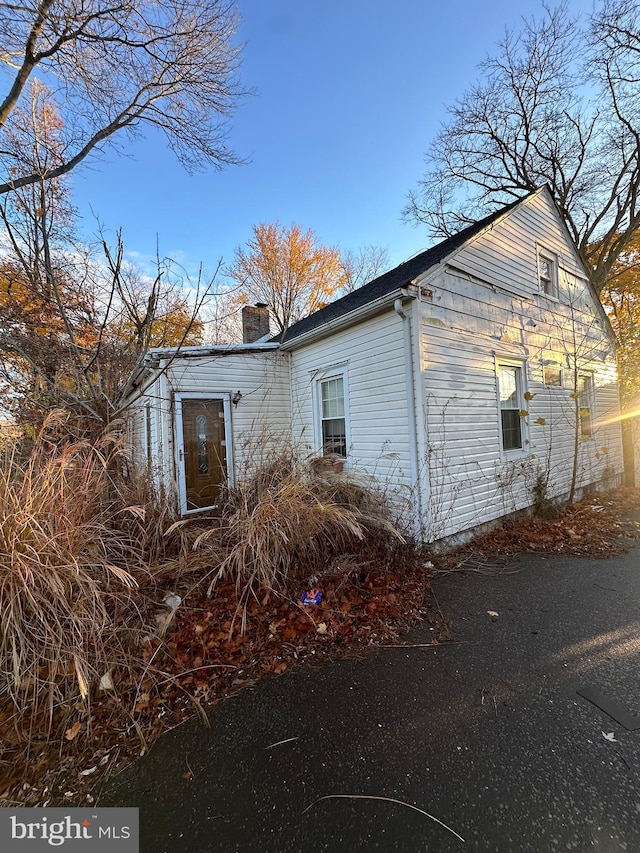 view of side of home