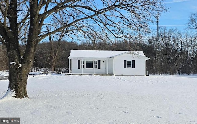 view of manufactured / mobile home