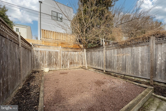 view of yard featuring a patio area