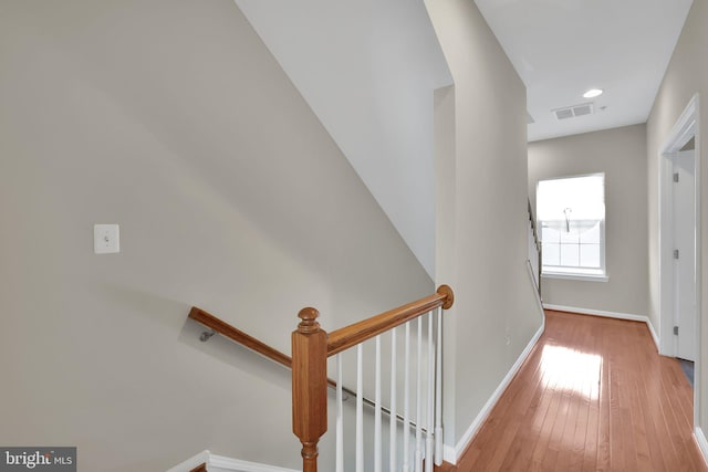 interior space featuring hardwood / wood-style floors