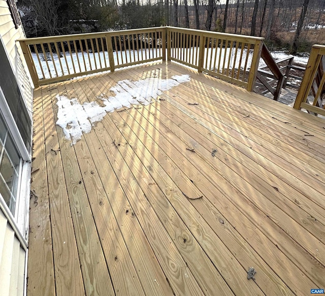 view of deck