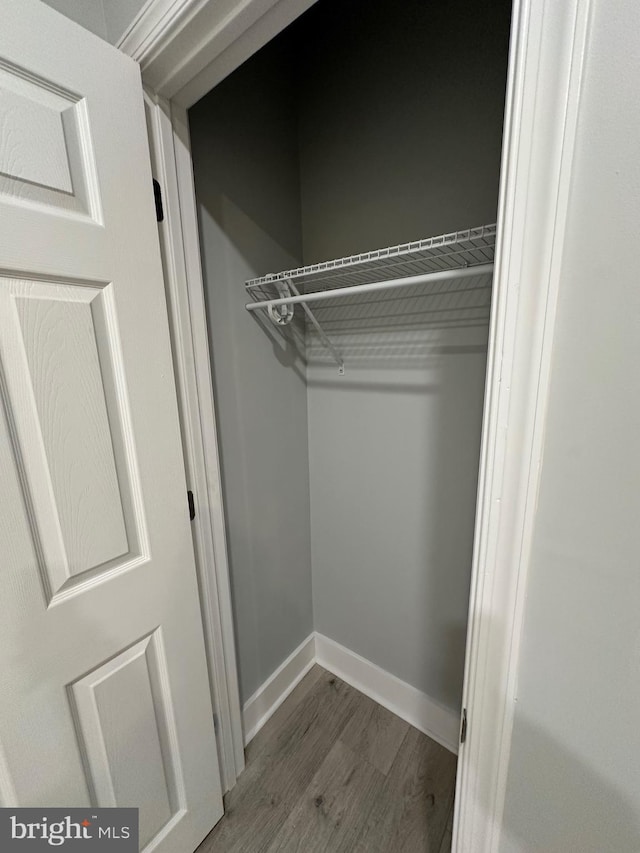 view of closet