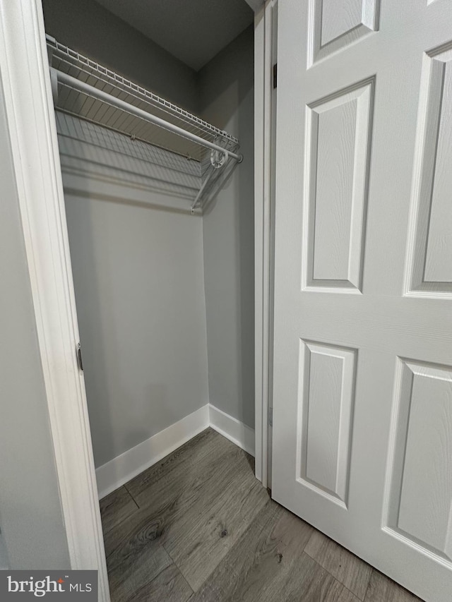 view of closet