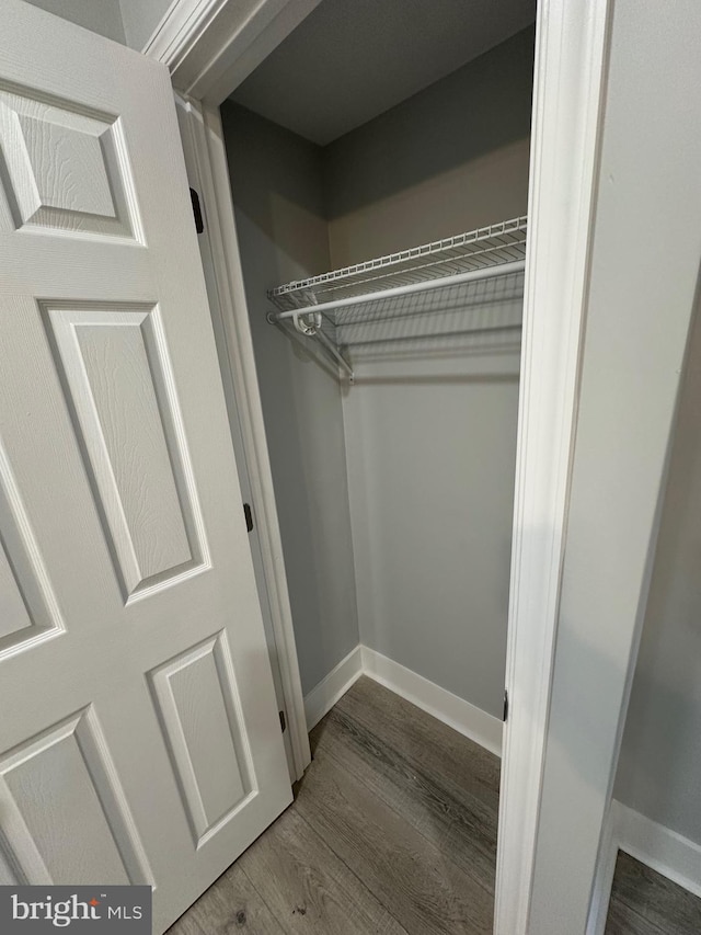 view of closet