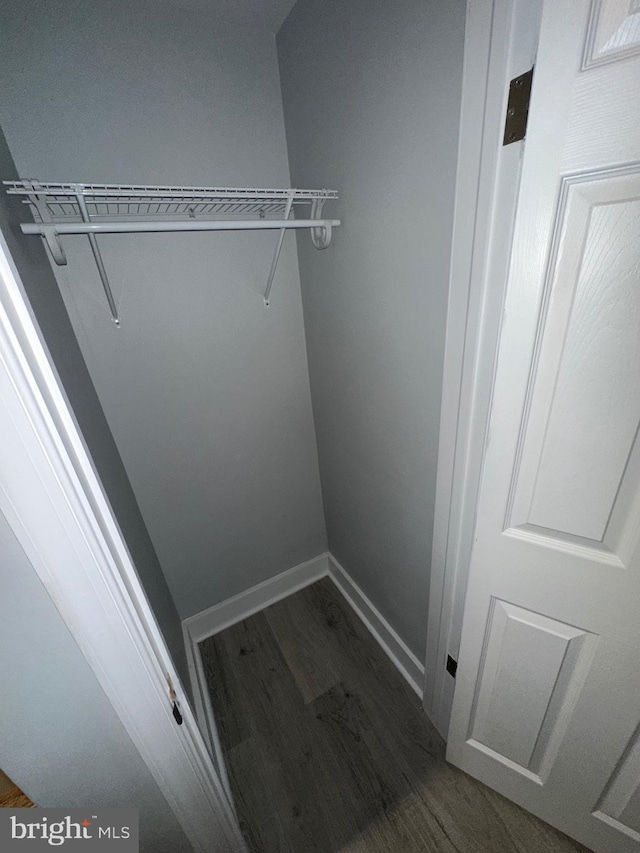 view of closet