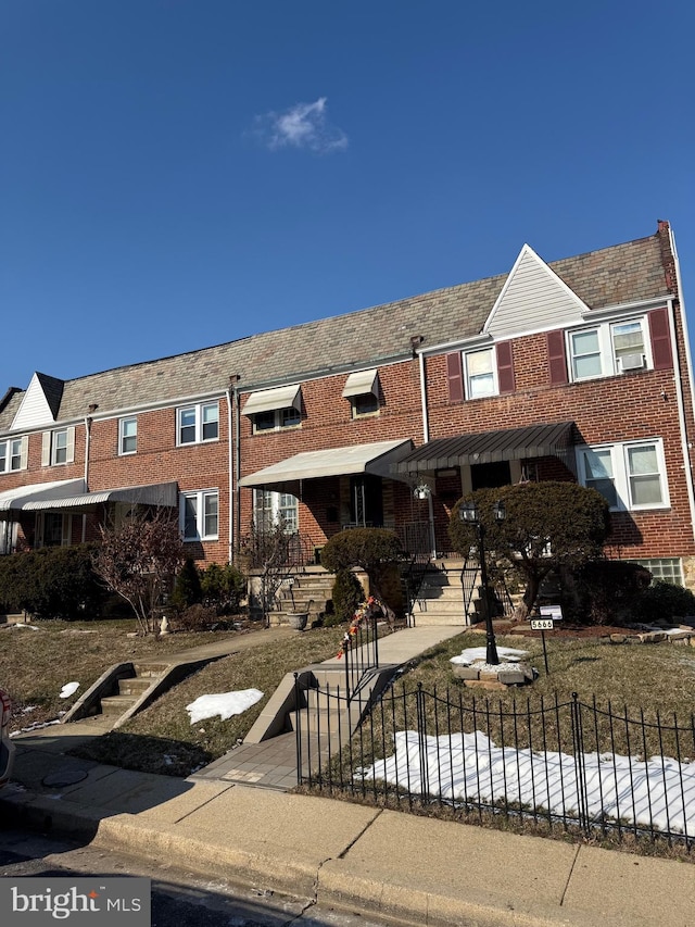 view of townhome / multi-family property