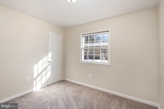 empty room featuring carpet