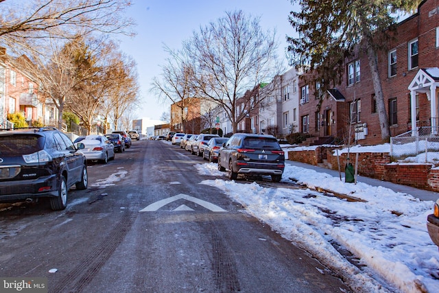 view of street