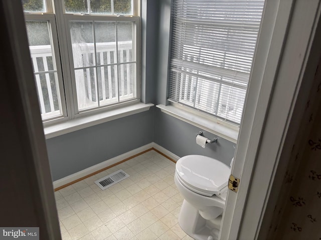 bathroom with toilet