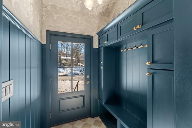 view of mudroom