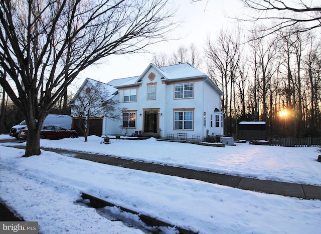 view of front of house