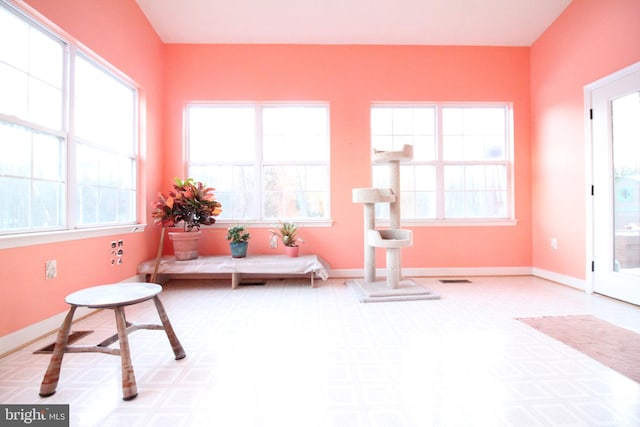 view of sitting room