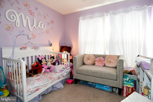 bedroom featuring carpet floors