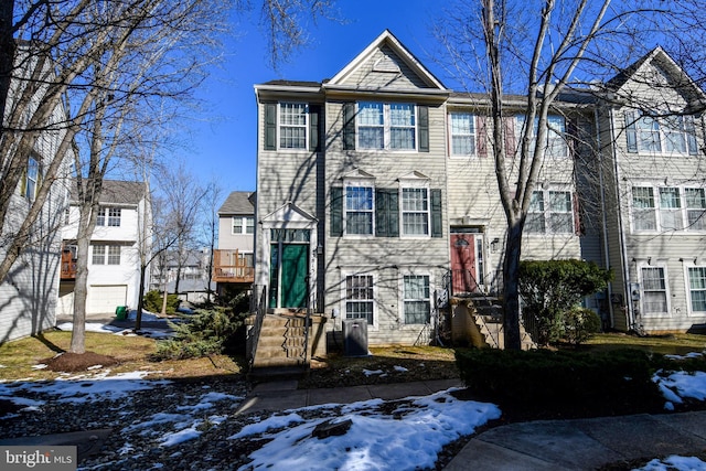 view of townhome / multi-family property