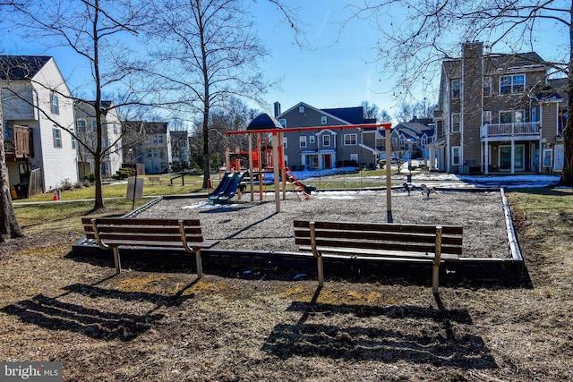 view of playground