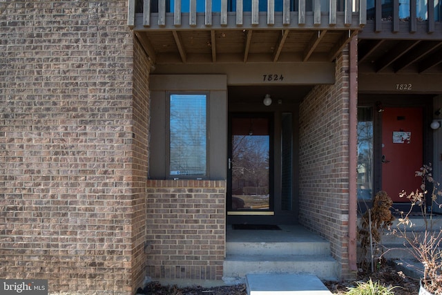 view of property entrance