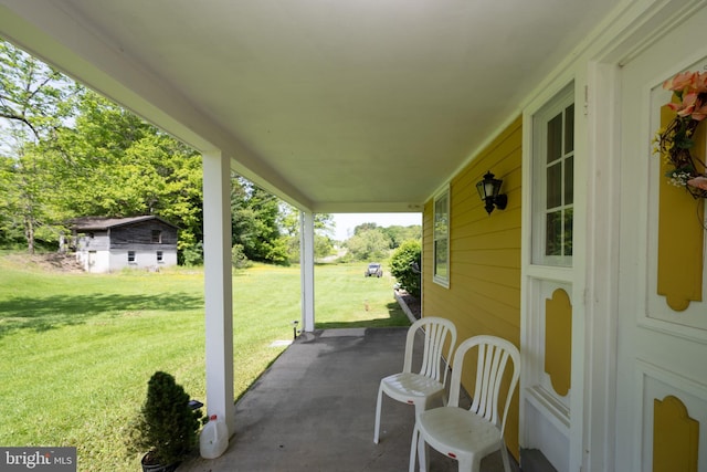 view of patio